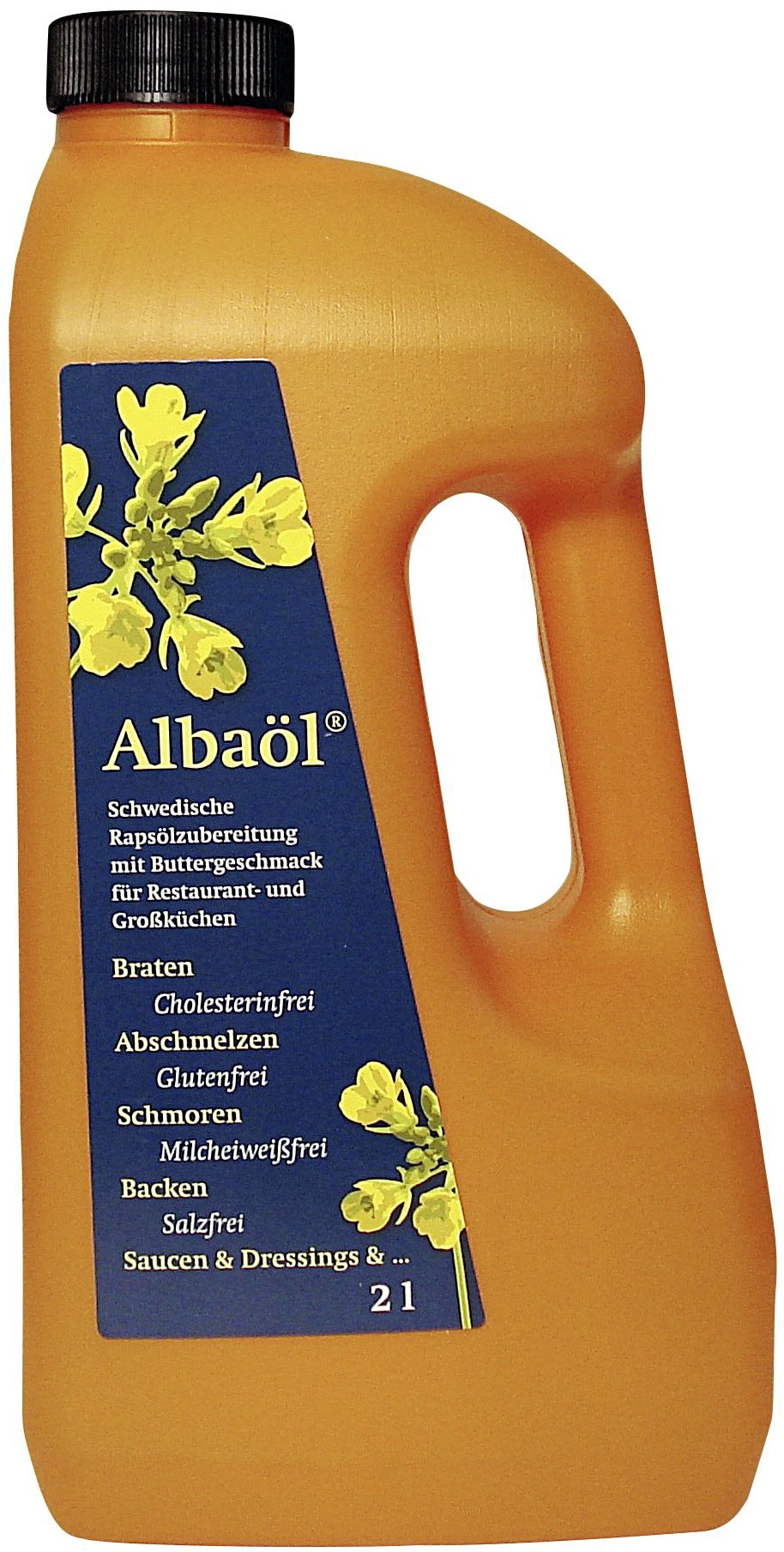 Albaöl Schwedische Rapsöl-Zubereitung Mit Buttergeschmack (2 l)