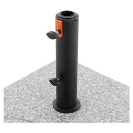 Doppler Schirmständer Granit 70 kg Hellgrau