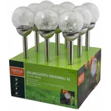 Siena Garden Solarleuchte Crushball xl, 1 LED, ø 12 x 56 cm