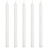 ib laursen Dünne hohe Kerze 20 cm, Ø 1,3 cm, weiß