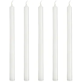 ib laursen Dünne hohe Kerze 20 cm, Ø 1,3 cm, weiß