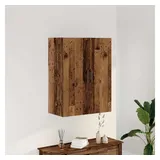 vidaXL Wandschrank Altholz-Optik 69,5x34x90 cm