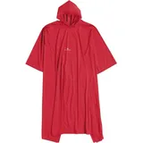 Roter Regenponcho Junior Einheitsgröße für Kinder