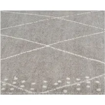 vidaXL Küchenteppich Waschbar Raute 60x300 cm Samt