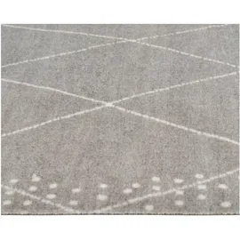 vidaXL Küchenteppich Waschbar Raute 60x300 cm Samt