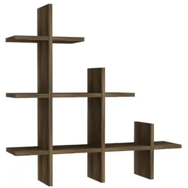 Asir Wandregal 80 x 18 x 81,8 cm Braun