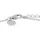 Tom Tailor Hufeisen Armband lila/rosa/silber 2100593 Größe 14+2 cm