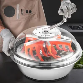 Vevor Erntemaschine Bowl 42cm manuell