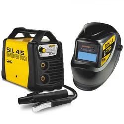 Deca SIL 415 - Inverter Schweißgerät (MMA/WIG) + Schutzmaske, Gleichstrom (DC)