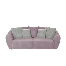 Smart Big Sofa altrosa - Cordstoff ¦ rosa/pink ¦ Maße (cm): B: 250 H: 81 T: 106
