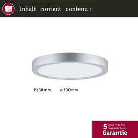 Paulmann Abia 1 rund Chrom