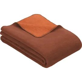 Erwin Müller Matera Kuscheldecke 150 x 230 cm Zimt/Terra