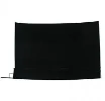 Westcott Fast Flags 24 inch x 36 inch Black Block