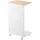 Yamazaki Beistelltisch mit Rollen Tower weiß 31x55x22 cm