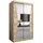abiks möbel Schwebetürenschrank MONACO 120 x 200 x 62 cm Eiche