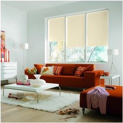 Büscher Sunlines Seitenzug-Rollo mit Energiespareffekt 162 x 180 cm gold, 162x180 cm