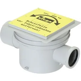 Viega Optifix 3 Badablauf, Komplett-Set, für Standardinstallation DN 100