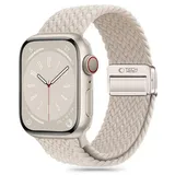 techprotect Tech-Protect Nylonmag-Armband für Apple Watch 4 / 5 / 6 / 7 / 8 / 9 / SE Ultra 1 / 2 (42 / 44 / 45 / 49 mm) – Beige