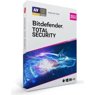 BitDefender Total Security 2025 3 Geräte 2 Jahre ESD DE Win Mac Android iOS