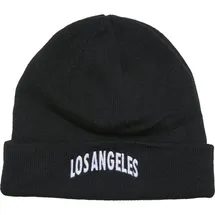 Mister Tee Los Angeles Beanie Schwarz