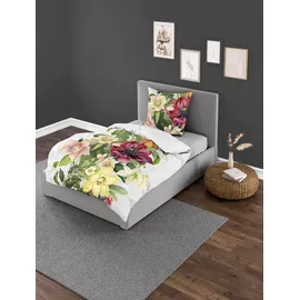 BIERBAUM Mako-Satin-Bettwäsche, 90 BUNT