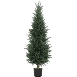 HOMCOM künstliche Pflanze Kunststoff