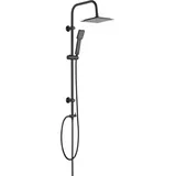 Wenko Duschsystem Cuadro, Schwarz matt