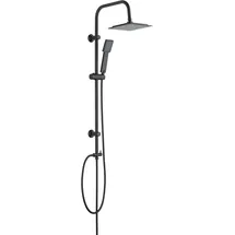 Wenko Duschsystem Cuadro, Schwarz matt