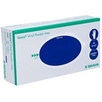 B. Braun Vasco® Vinyl Powder-free Einmalhandschuhe | Karton (10 ungen ) 1000 St Handschuhe