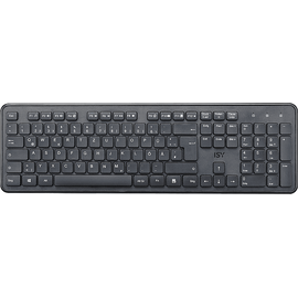 ISY IKE-6000, Tastatur, kabellos, Schwarz
