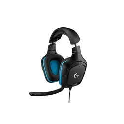 Logitech G G432 7.1 Surround Sound Wired Gaming Headset Kopfhörer Verkabelt Kopfband Schwarz, Blau