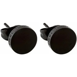 Paar Ohrstecker »Schmuck Geschenk Edelstahl Ohrringe Kreis, LJ-0049, LJ-0050, LJ-0067«, 243213-0 schwarz