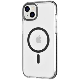 Tech21 iPhone 14 Pro Evo Crystal MagSafe Telefon Handyhülle - Graphite Black