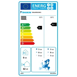 Daikin Altherma 3 M Monoblock Luft/Wasser-Wärmepumpe 9 kW