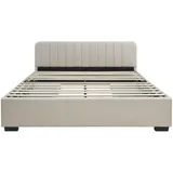 [en.casa] Nofrenna 160 x 200 cm Beige