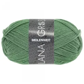 Lana Grossa Strickwolle Meilenweit Grau 50 g