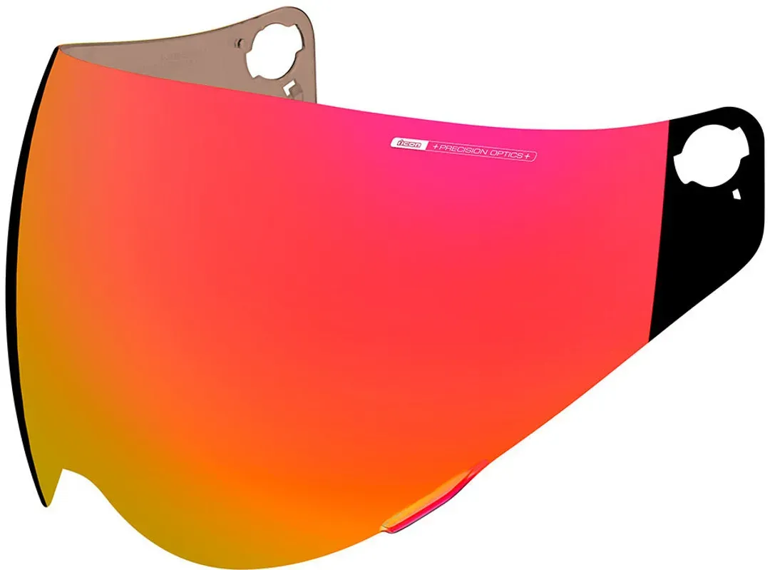 Icon Variant Pro Precision Optics Visor, rood Voorman