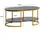 Wohnling WL6.896 Schwarz Marmor 100 x 60 x 45 cm
