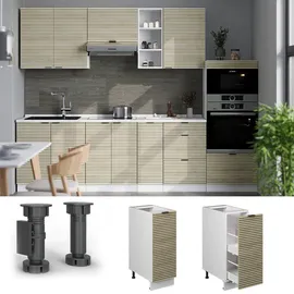Vicco Unterschrank Apothekerschrank Fame-Line 30 x 0 x 0 cm Eiche