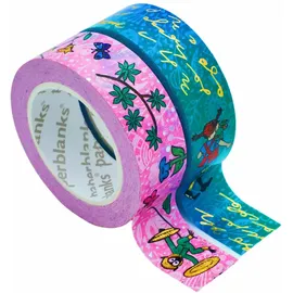 Paperblanks Astrid Lindgren, Pippi Longstocking Washi Tape (Mixed Pack) (Paperblanks Washi Tape)