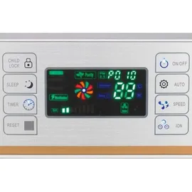 MAXXMEE Digitaler-Luftreiniger weiß/silber