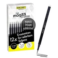 Online Schreibgeräte ONLINE® magiXX Gelschreiberminen schwarz 0,7 mm 12