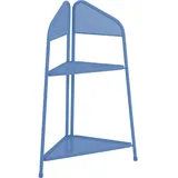 Garden Pleasure Eckregal Ekko 48 x 27 x 100 cm Blau