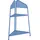 Garden Pleasure Eckregal Ekko 48 x 27 x 100 cm Blau