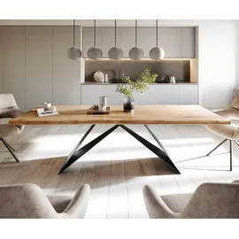 DeLife Edge 260 x 75 x 100 cm Akazie natur