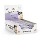 XXL Nutrition - Crunchy Protein Bar - Protein Riegel, Eiweißriegel - 12 Pack - Stracciatella - XXL Nutrition