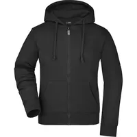 James & Nicholson Damen Kapuzen Sweatjacke JN053, - -