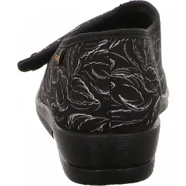 Fischer Hausschuhe in Schwarz | Gr.: 38