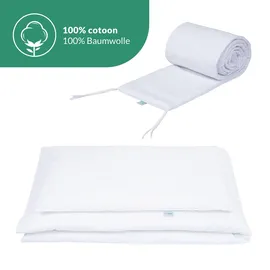 Waldin Babybett Kinderbett 7in1 mit Matratze,