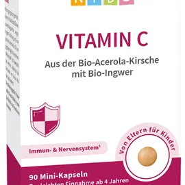 Cellavent Healthcare Kindgesund Vitamin C mit Ingwer Mini-Kapseln